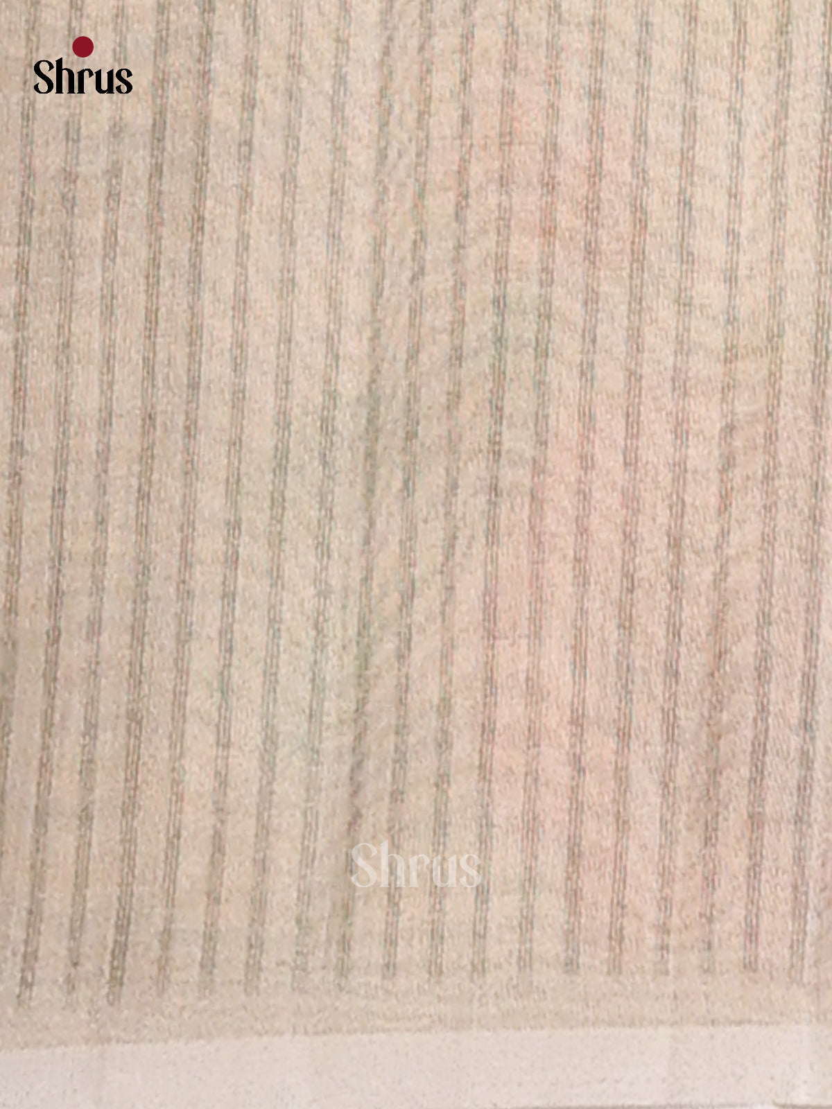 Mild Blue - Semi Tissue Print Saree