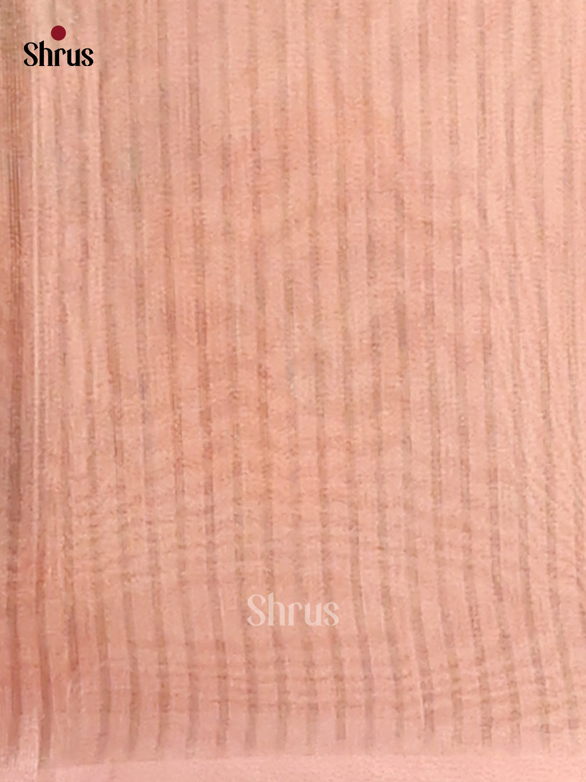 Pink - Semi Tissue Print Saree