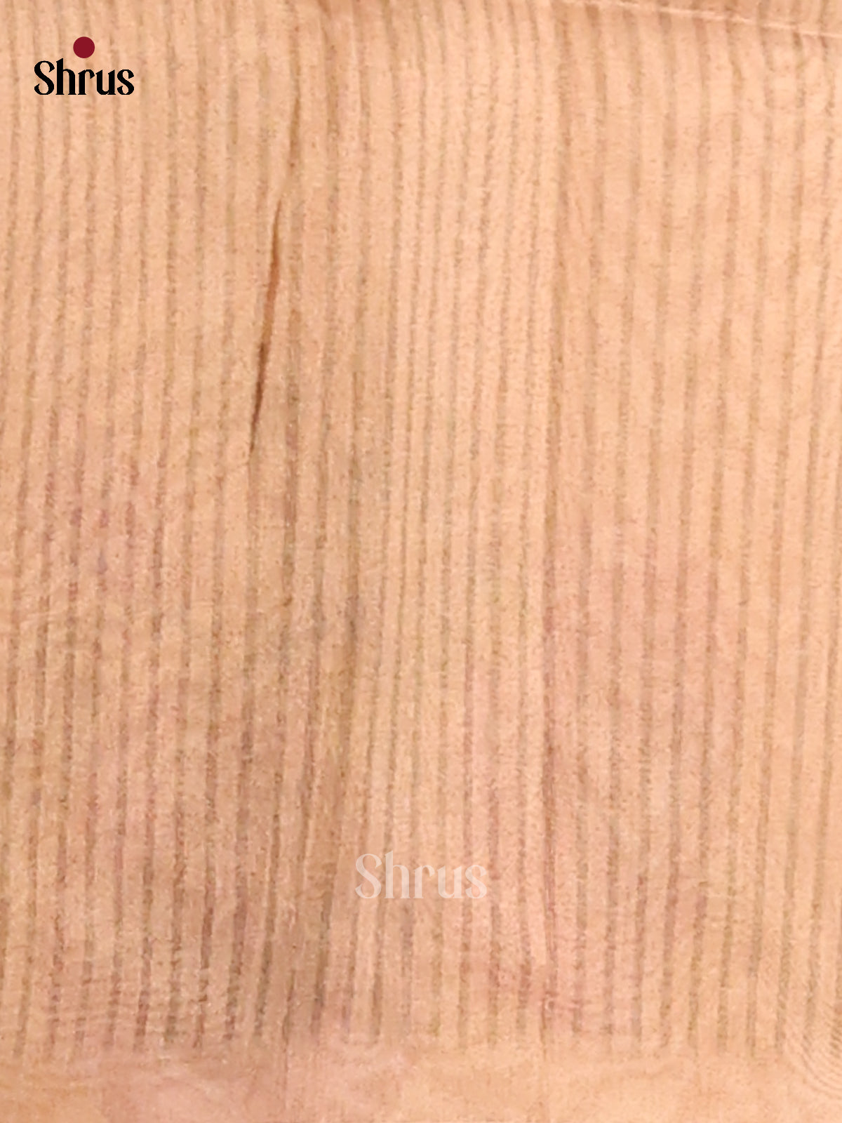 Peach - Semi Tissue saree