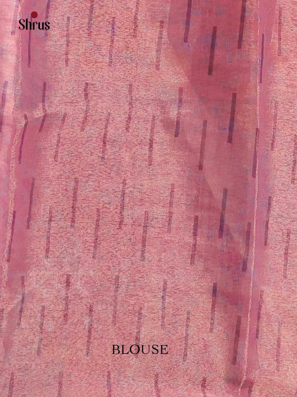 Pale Yellow & Purple - Semi Tissue Print Saree