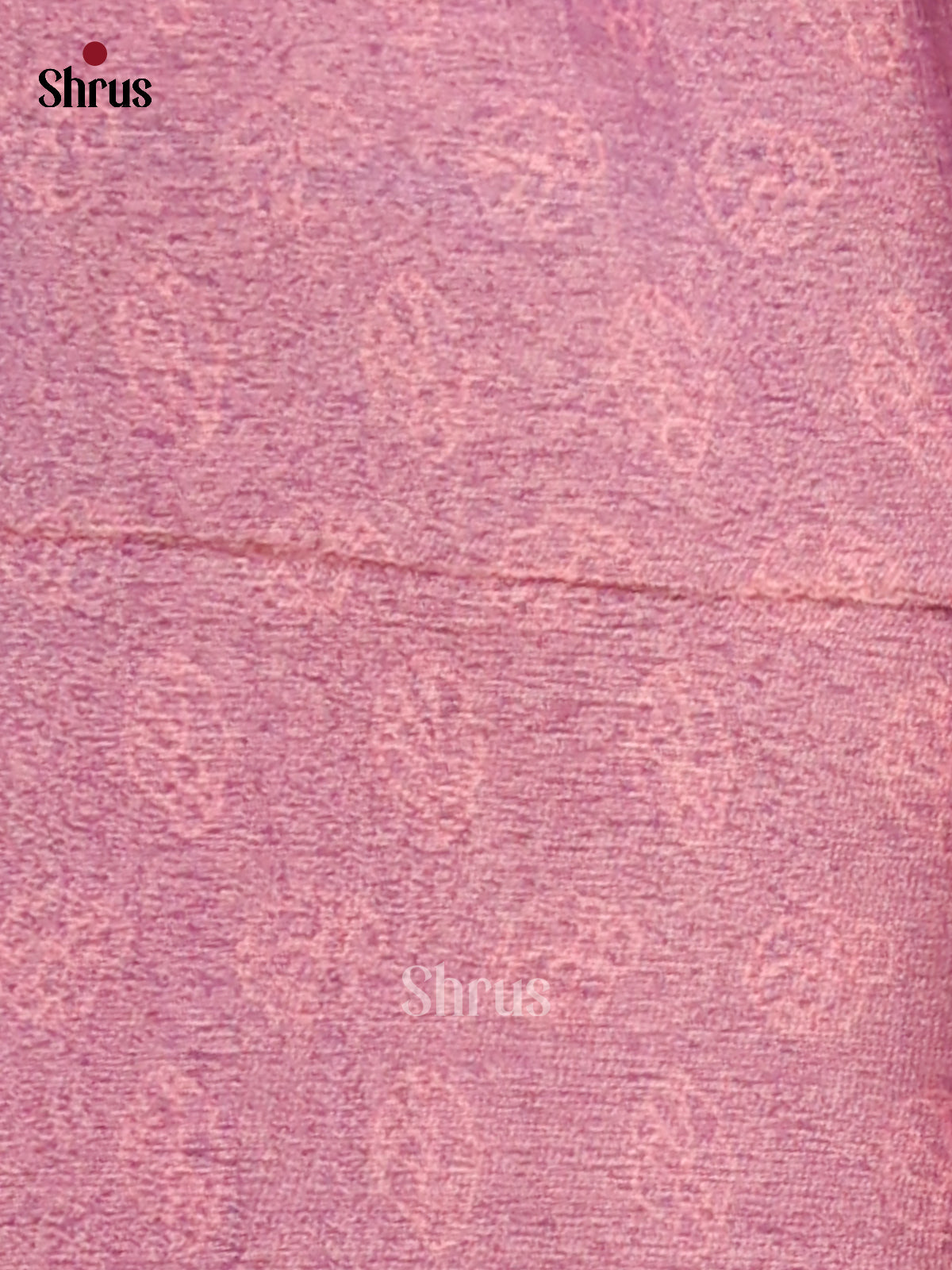 Purple - Semi Tissue Print Saree