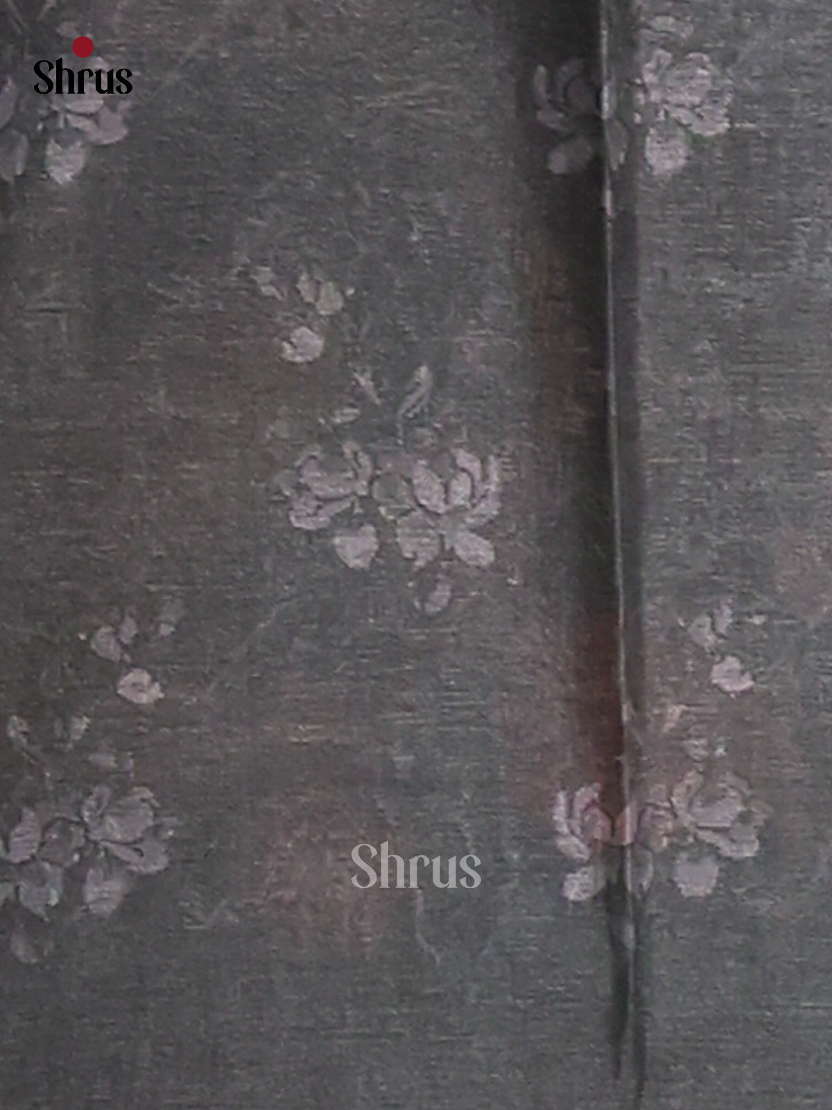 cream & Black- Butter silk Saree