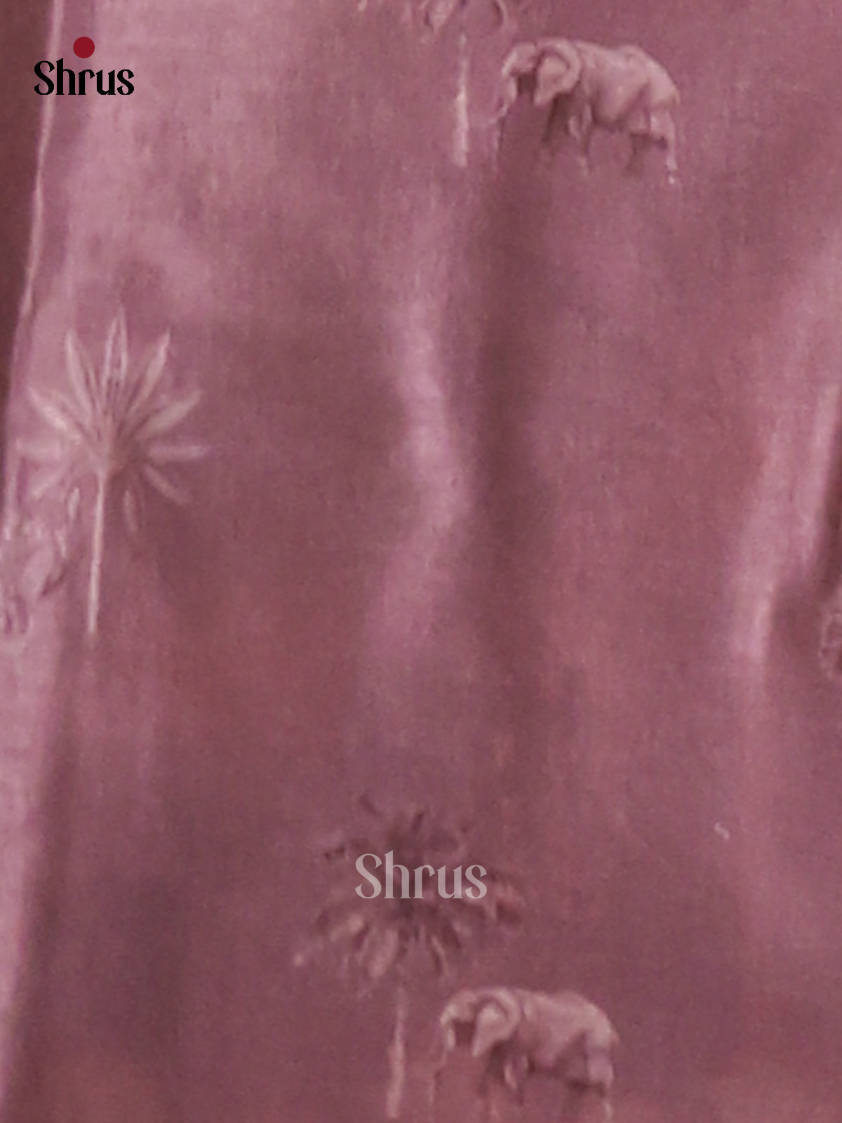 Lavender - Butter silk Saree - Shop on Shrus.com
