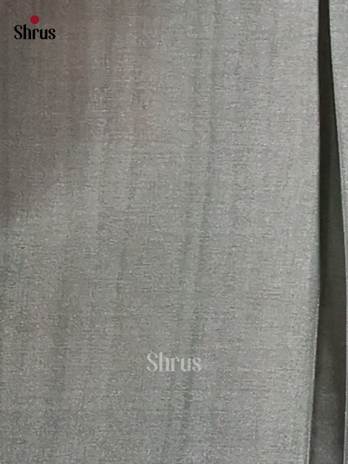 Teal Green & Grey - Butter silk Saree