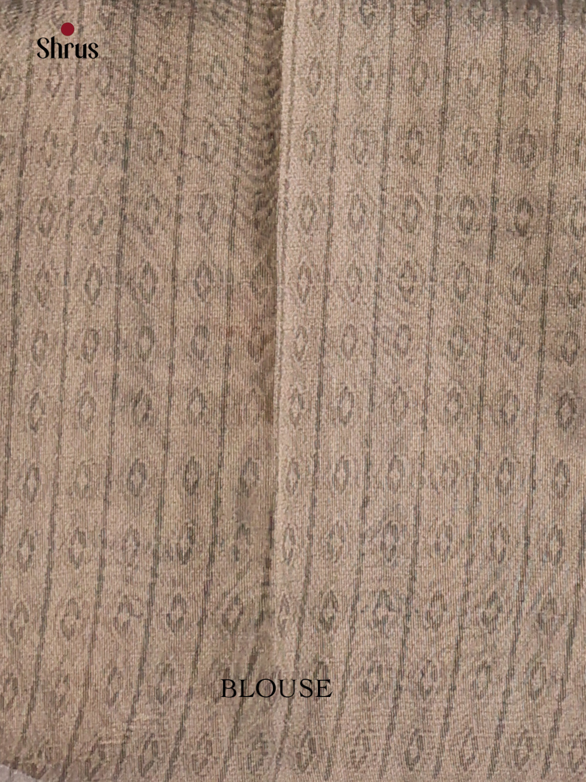 Grey - Semi Tissue Print Saree - Shop on Shrus.com