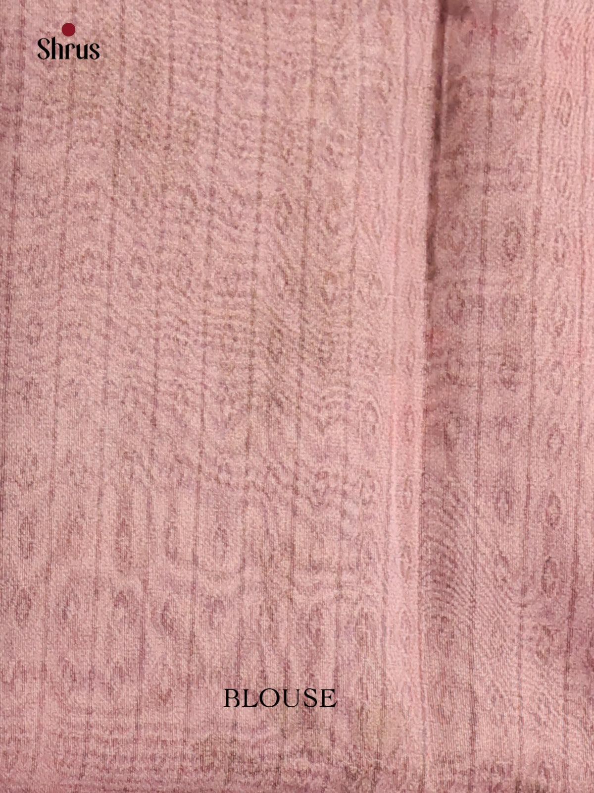 Lavender - Semi Tissue Print Saree