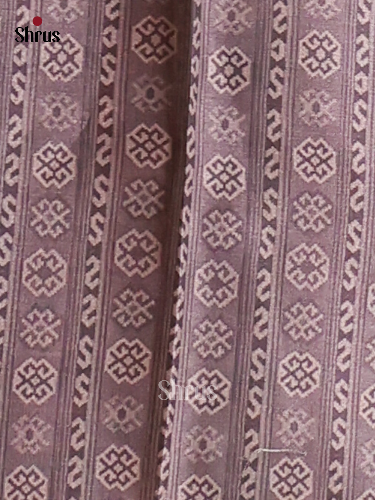 Lavender - Butter silk Saree