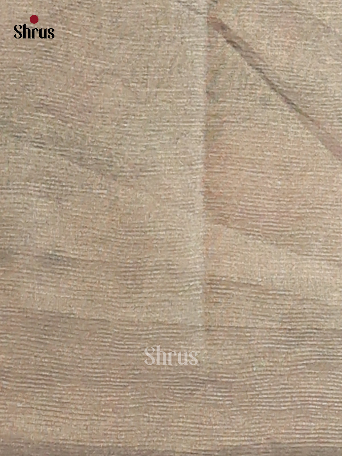 Grey - Semi Tissue Print Saree