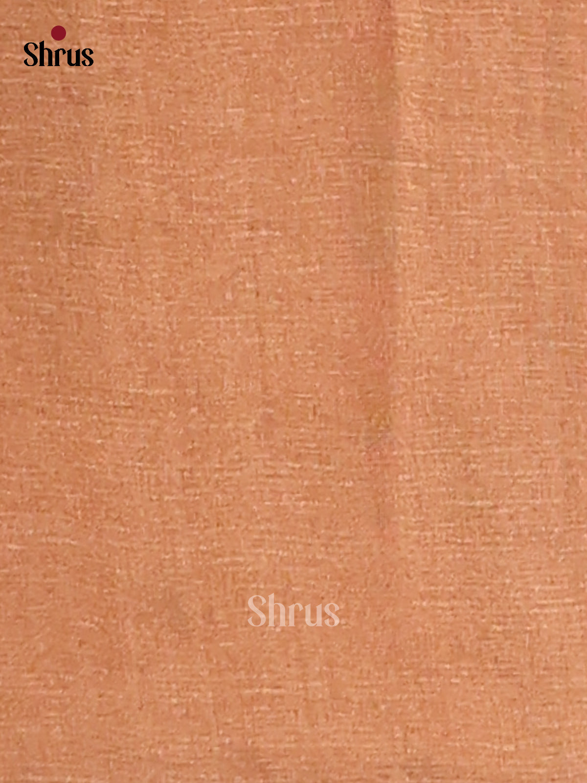 Dusty Brown - Semi Tissue Print Saree