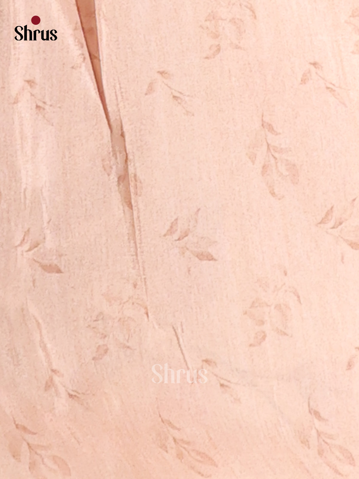 Cream - Semi Modal Saree