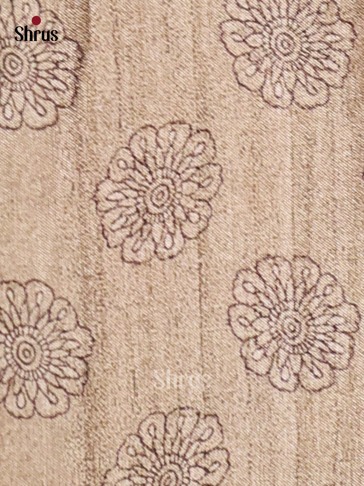 Pink & Grey- Semi Modal Saree