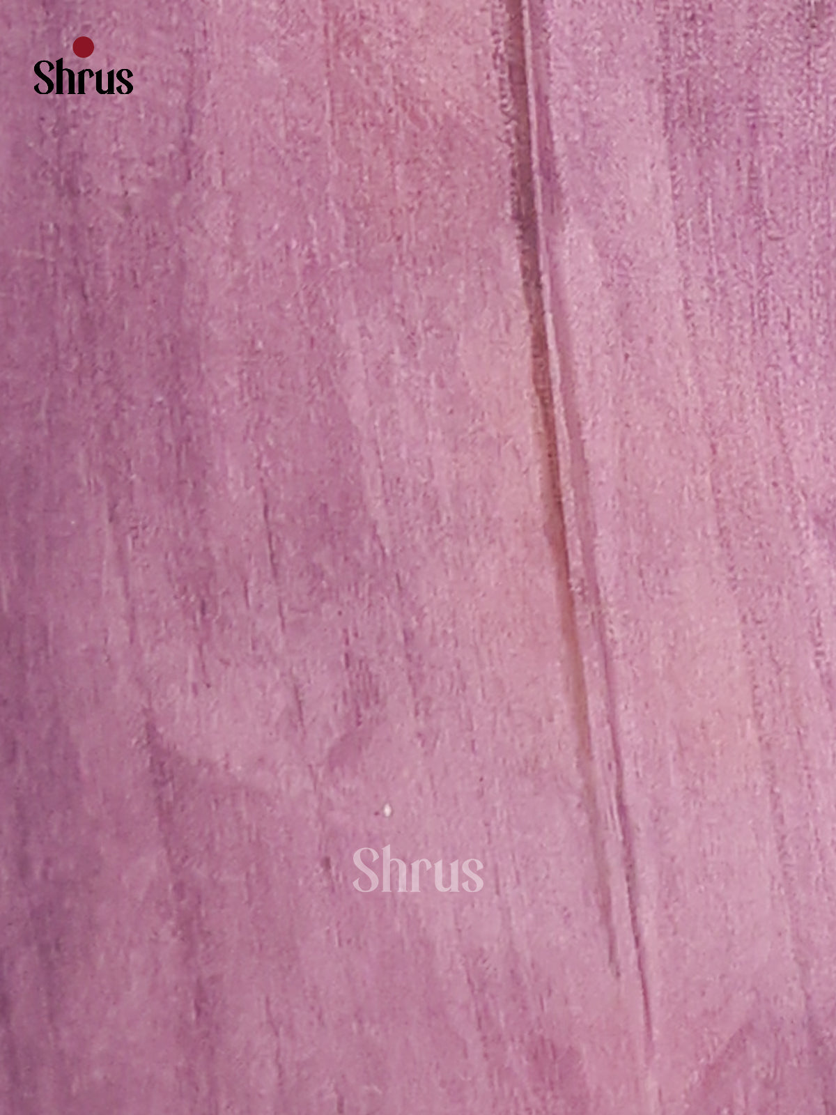 Cream & Purple - Semi Modal Saree