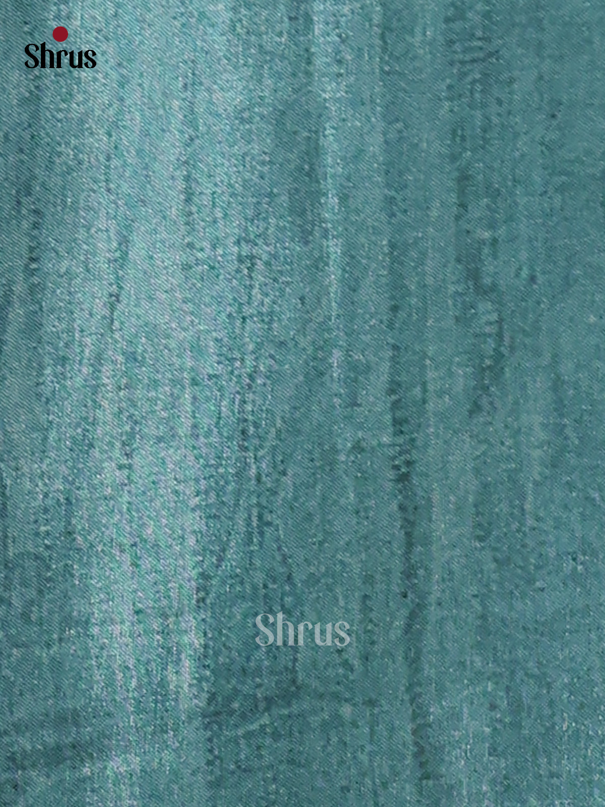 Light Blue & Blue - Semi Modal Saree