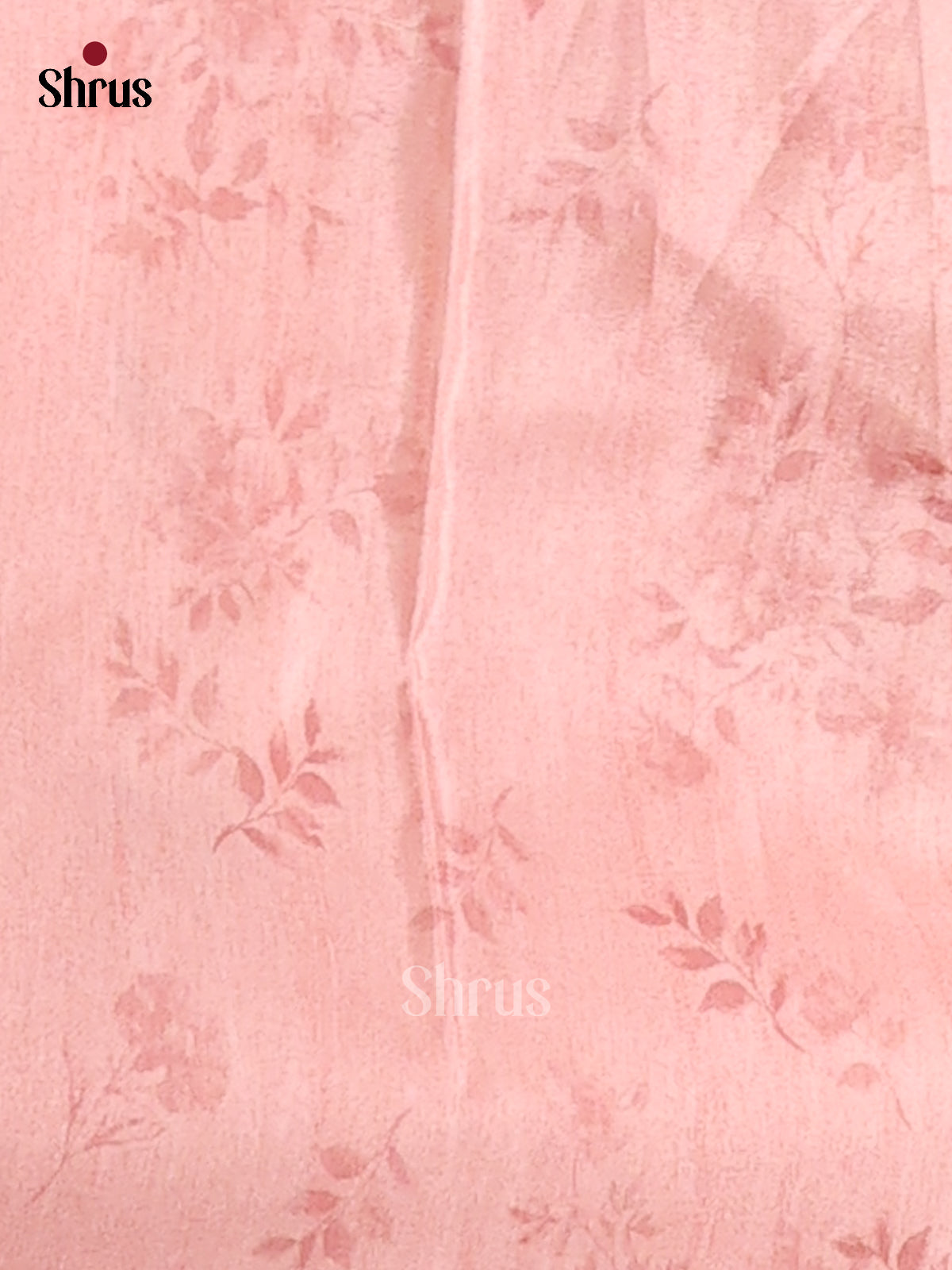 Pink - Semi Modal Saree - Shop on Shrus.com