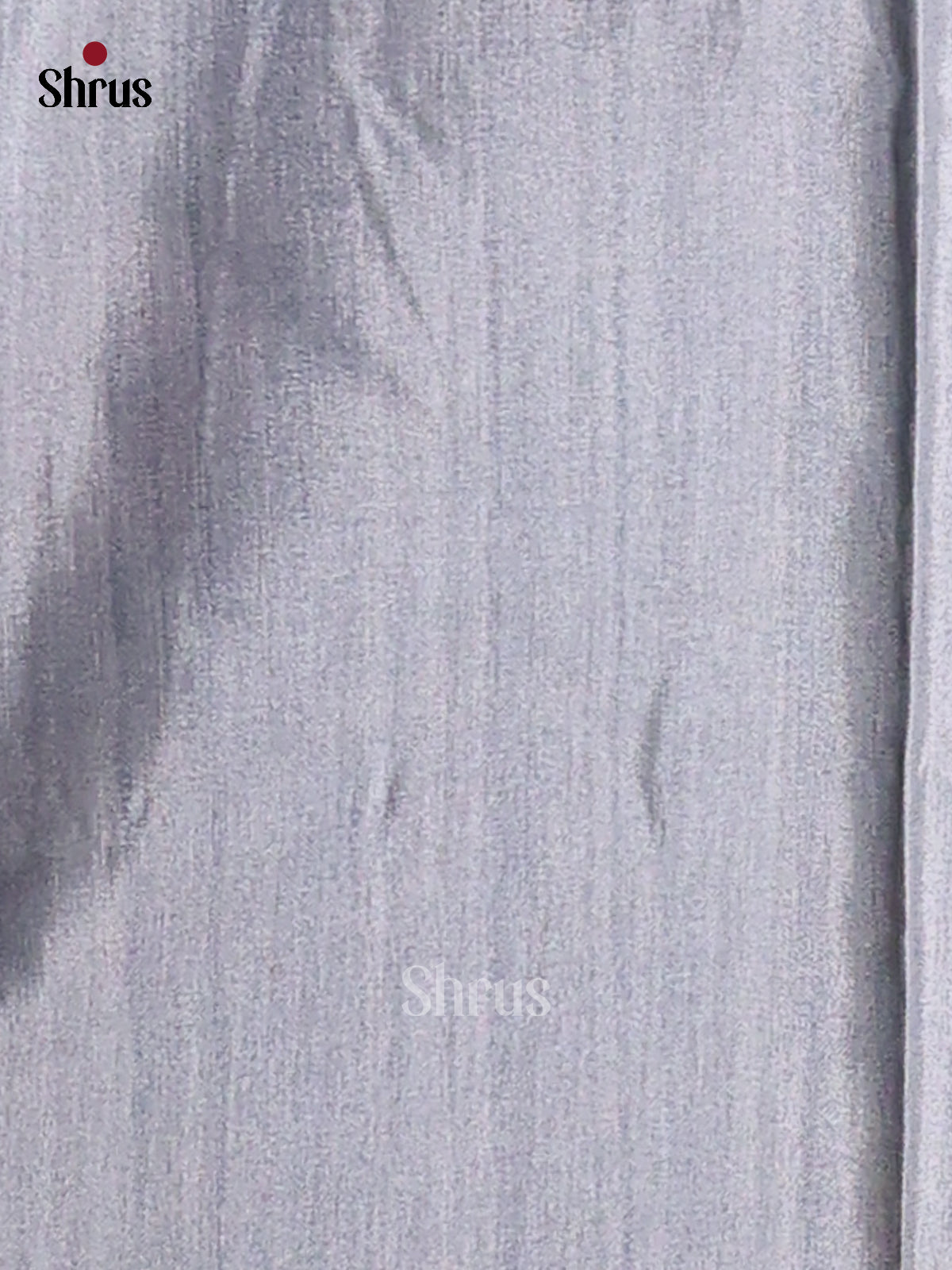 Blue & Grey - Semi Modal Saree