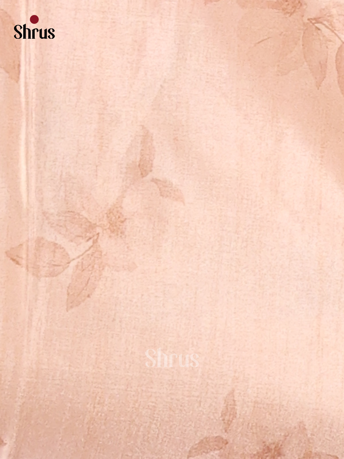 Cream - Semi Modal Saree