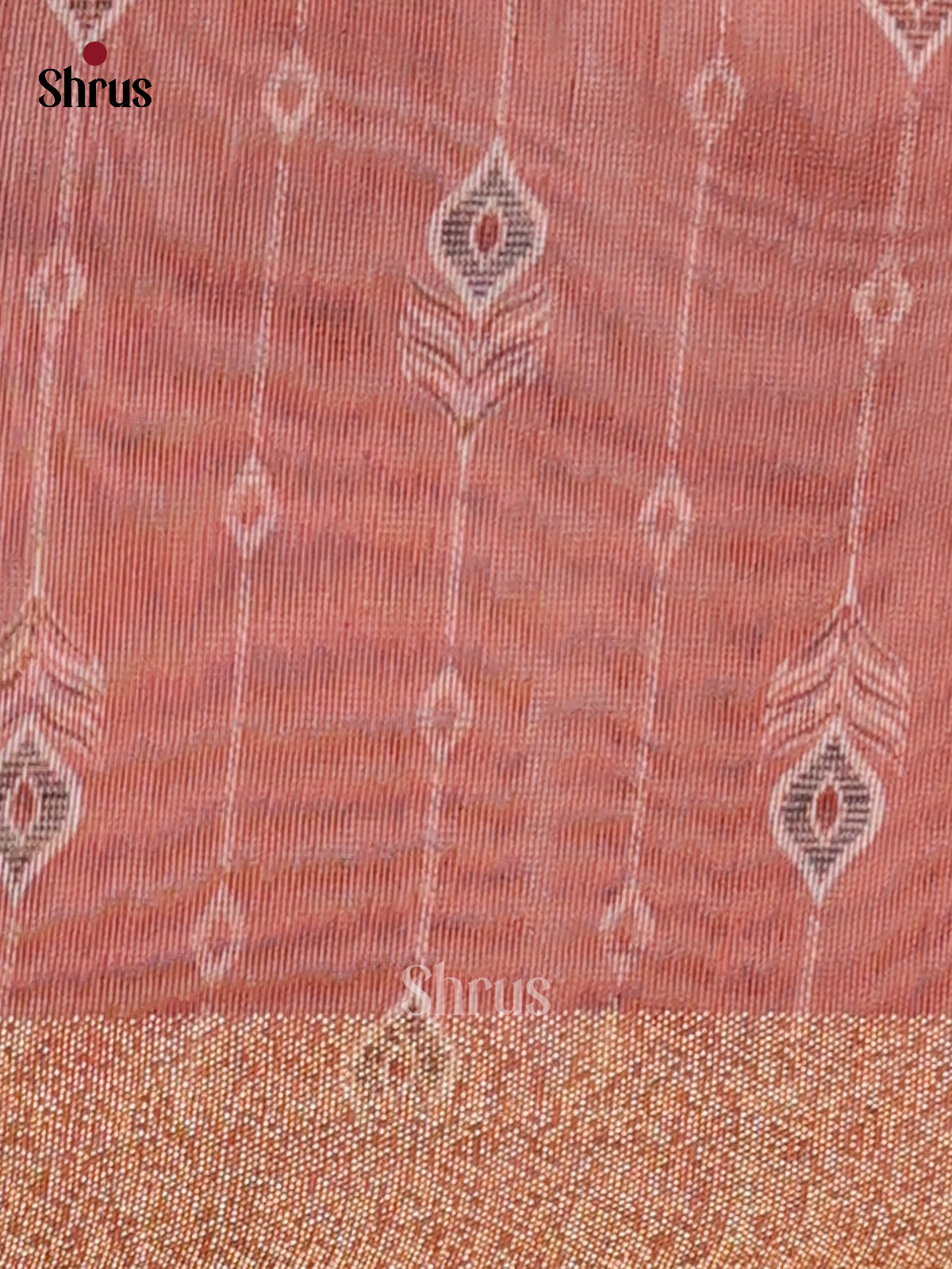 DFS18153 - Semi Maheshwari Print Saree