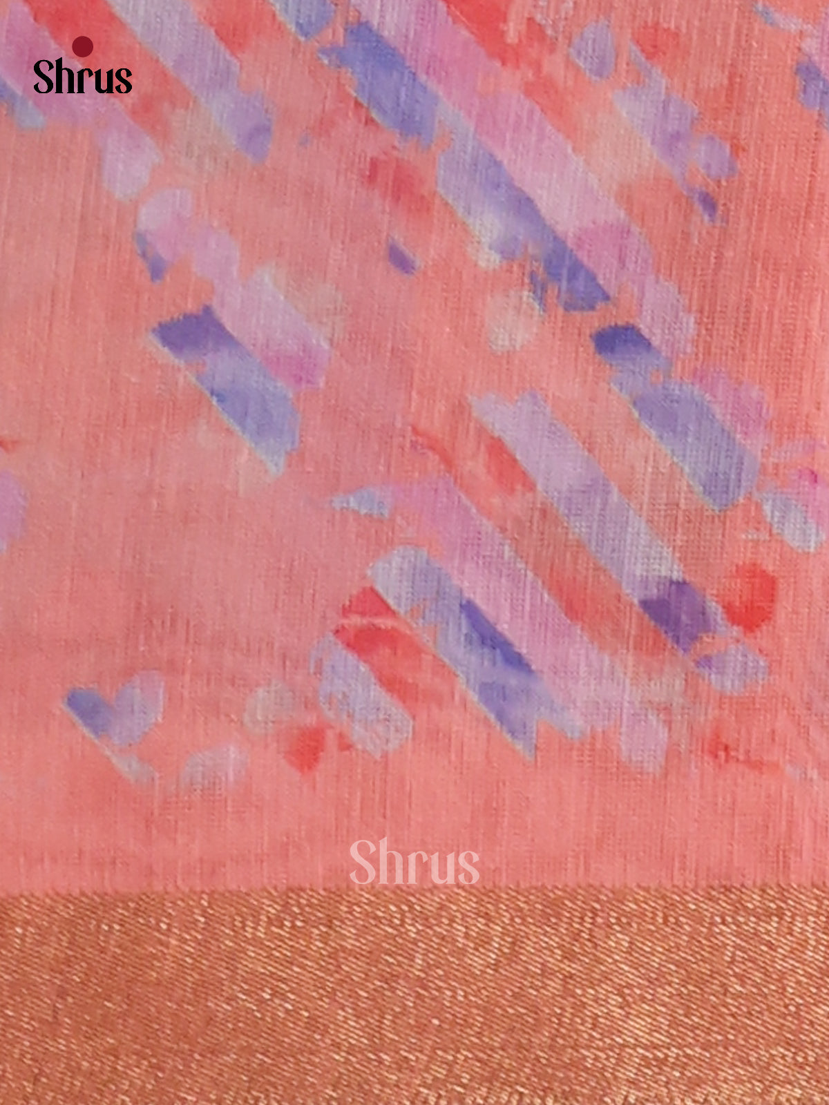 DFS18162 - Semi Maheshwari Print Saree