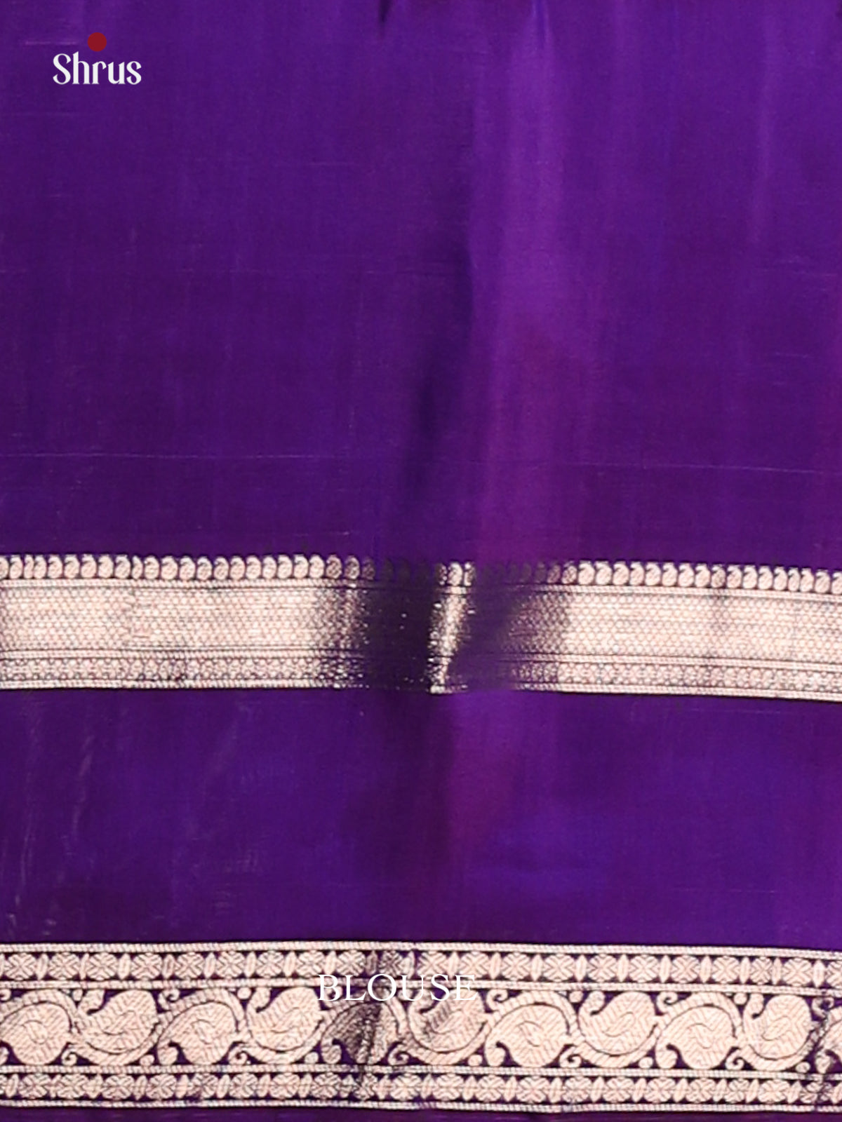 Purple and violet Soft Silk (HR) Saree with vanashingaram brocade and rettaipet zari border - Shop on Shrus.com