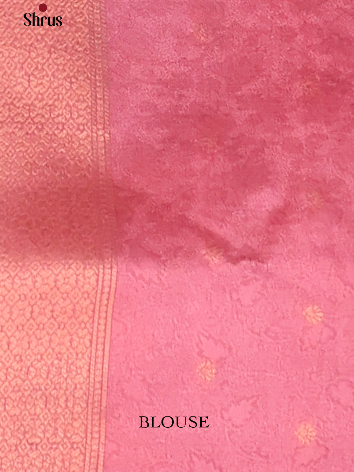 Dusty Pink & Pink - chennur-kalamkari Saree - Shop on Shrus.com