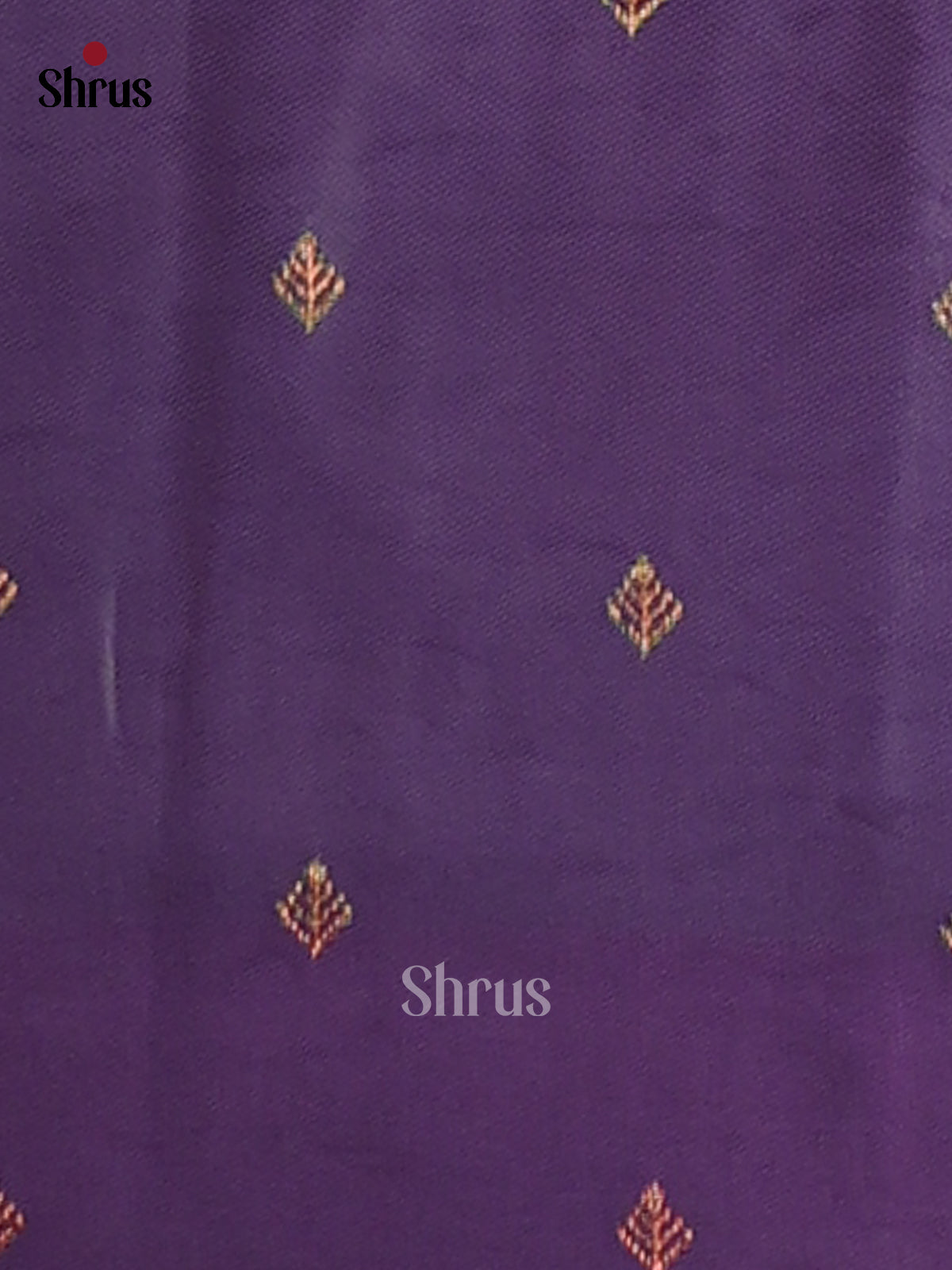 Pastel Green & Purple- Semi Softsilk Saree - Shop on Shrus.com