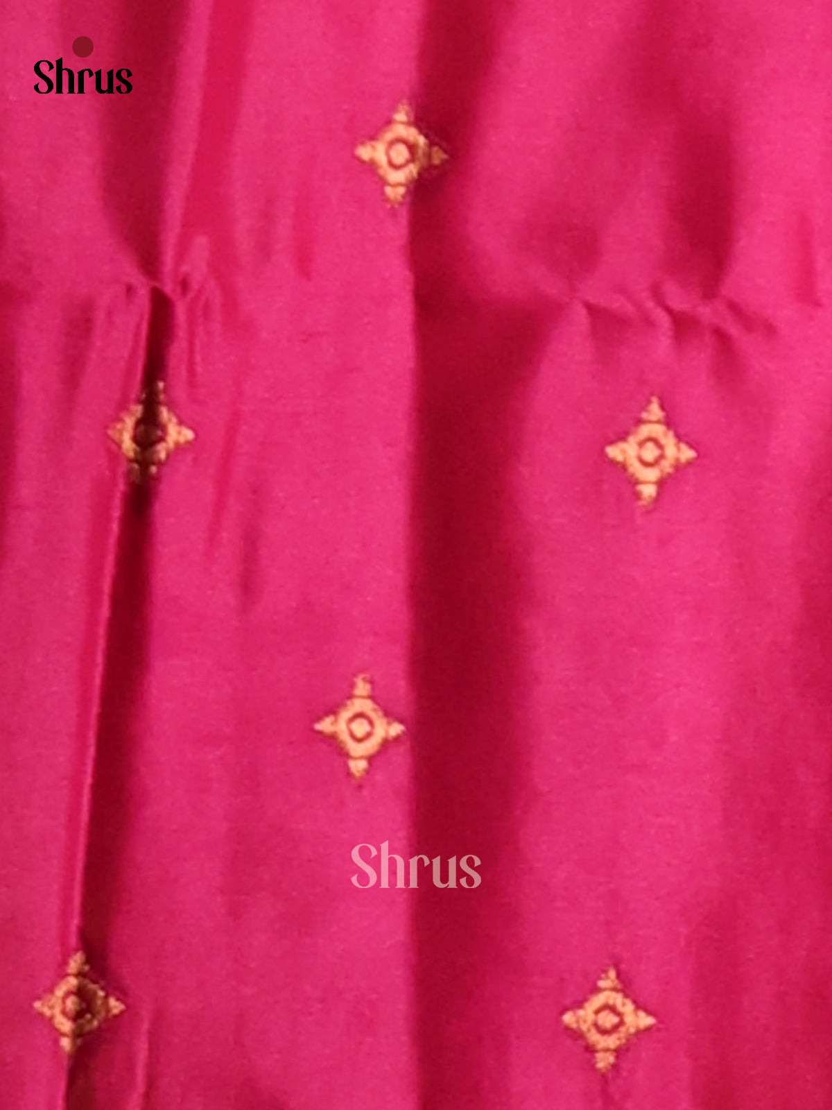 Violet & Pink- Semi Softsilk Saree - Shop on Shrus.com