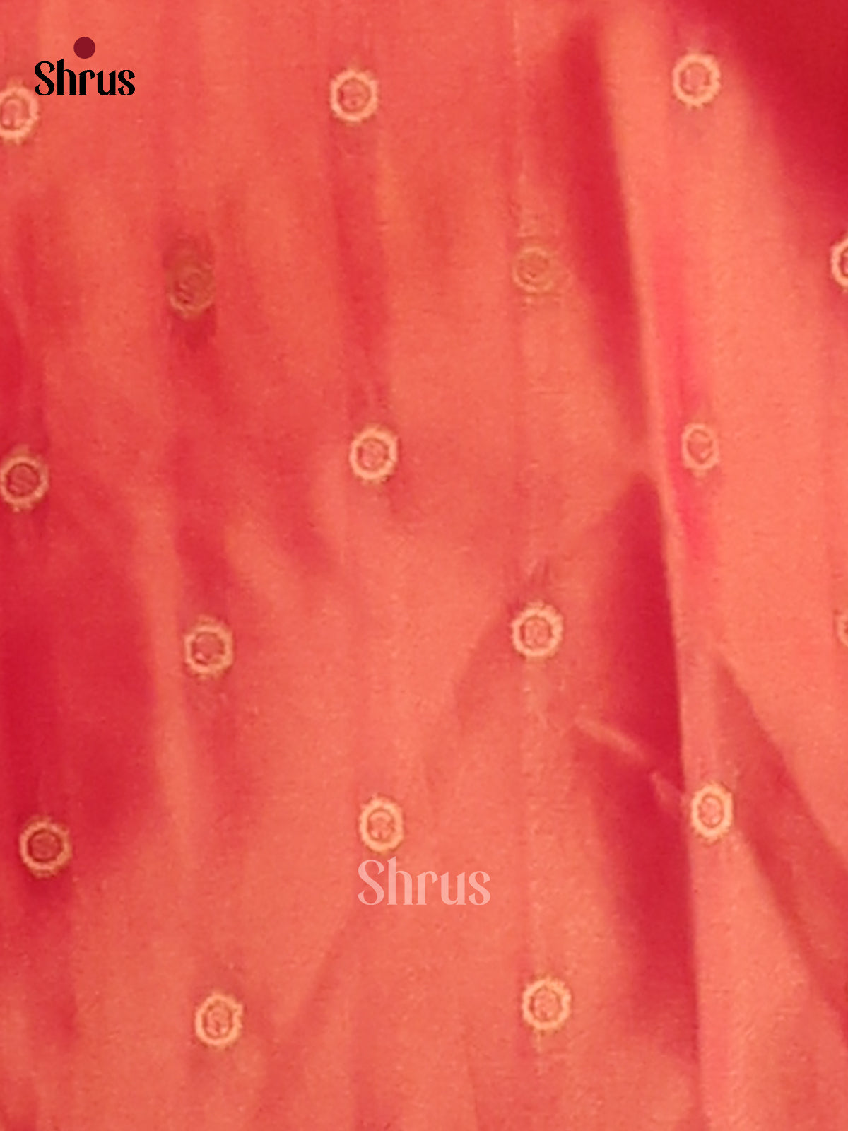 Double Shaded Purple & Orange - Semi Softsilk Saree - Shop on Shrus.com