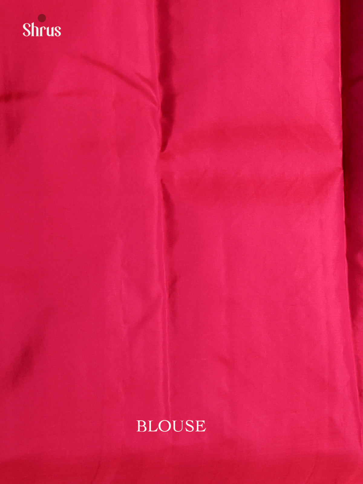 Pink monochrome Kanchipuram silk (HR) Saree with temple zari border-2