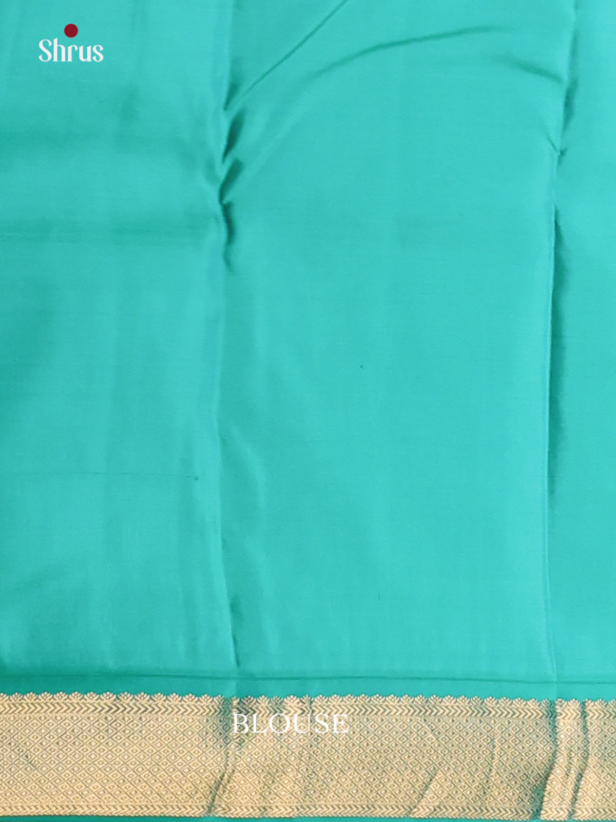 Purple and Teal Kanchipuram silk (HR) Saree gleams with zari floral buttas - Shop on Shrus.com