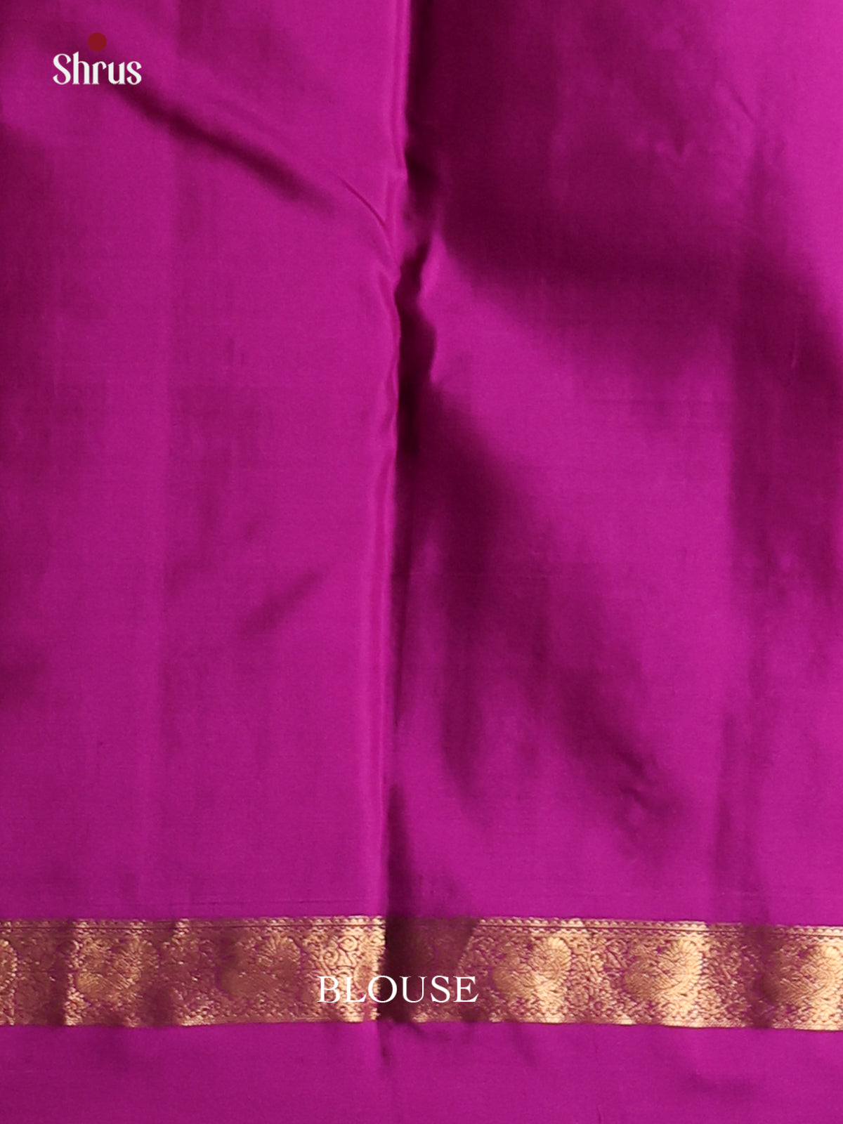 Orange and Purple Kanchipuram silk (HR) Saree gleams with peacock buttas-2