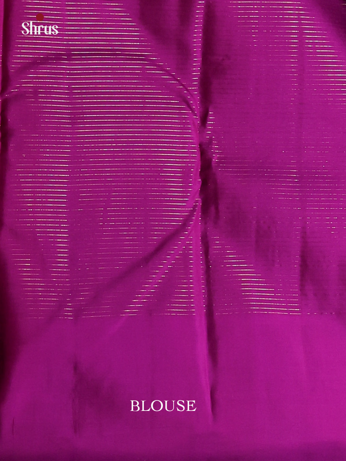 Orange and Purple Kanchipuram silk (HR) Saree with zari butta and vaira oosi checks - Shop on Shrus.com
