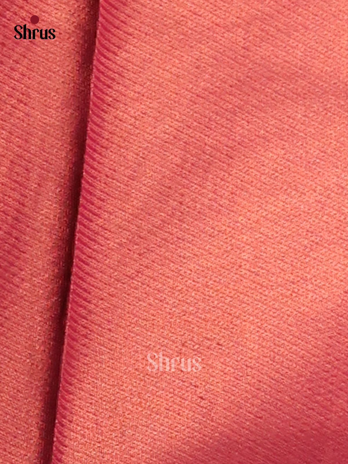 Pink & Maroon - Semi Softsilk Saree