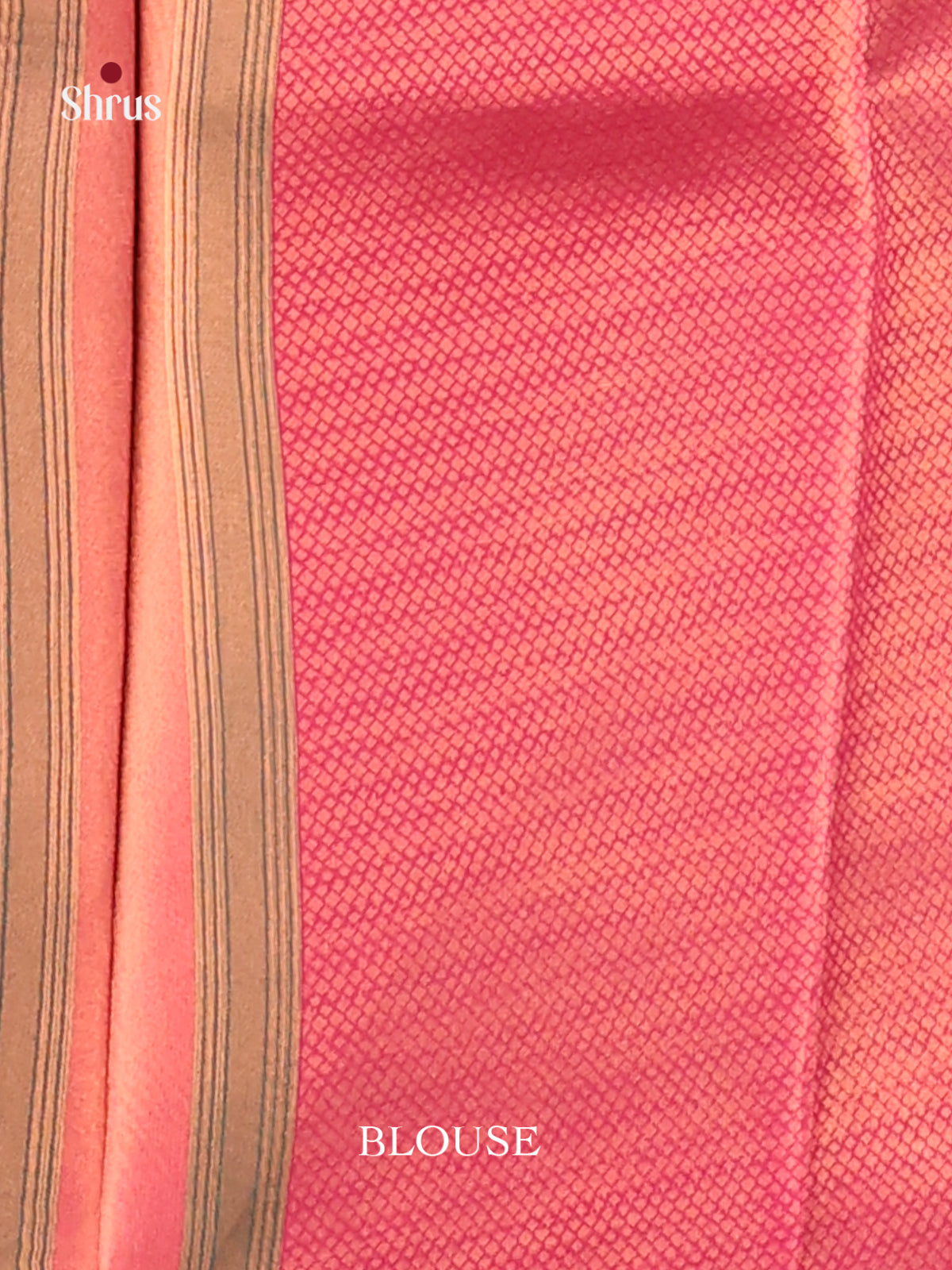 Pastel Blue & Maroon - Semi Softsilk Saree