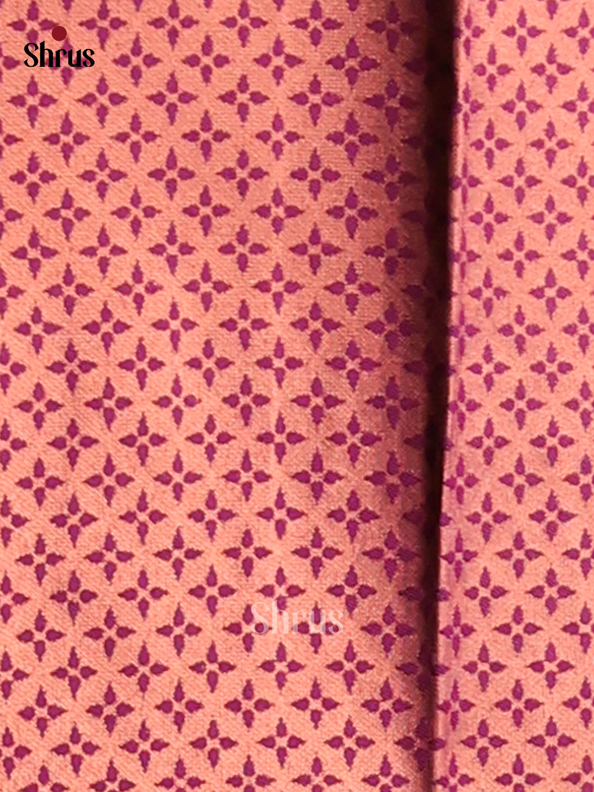 Grey & Violet - Semi Softsilk Saree