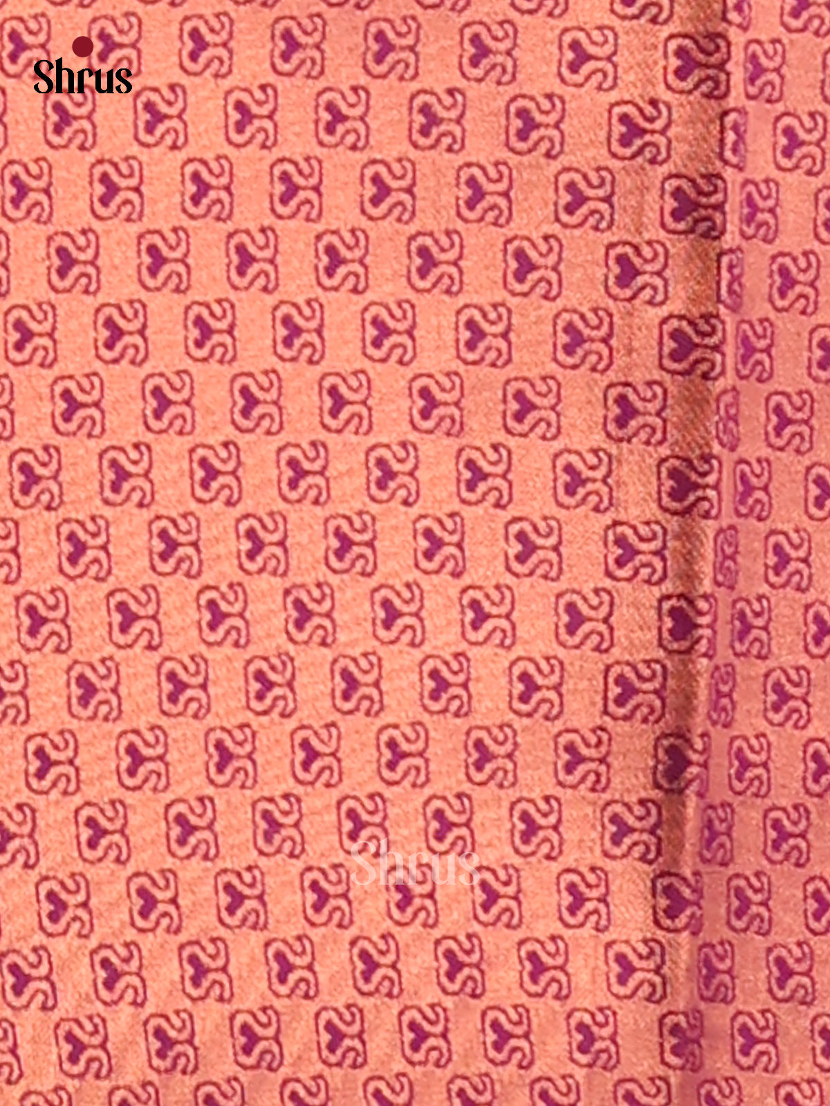 Grey & Maroon - Semi Softsilk Saree - Shop on Shrus.com