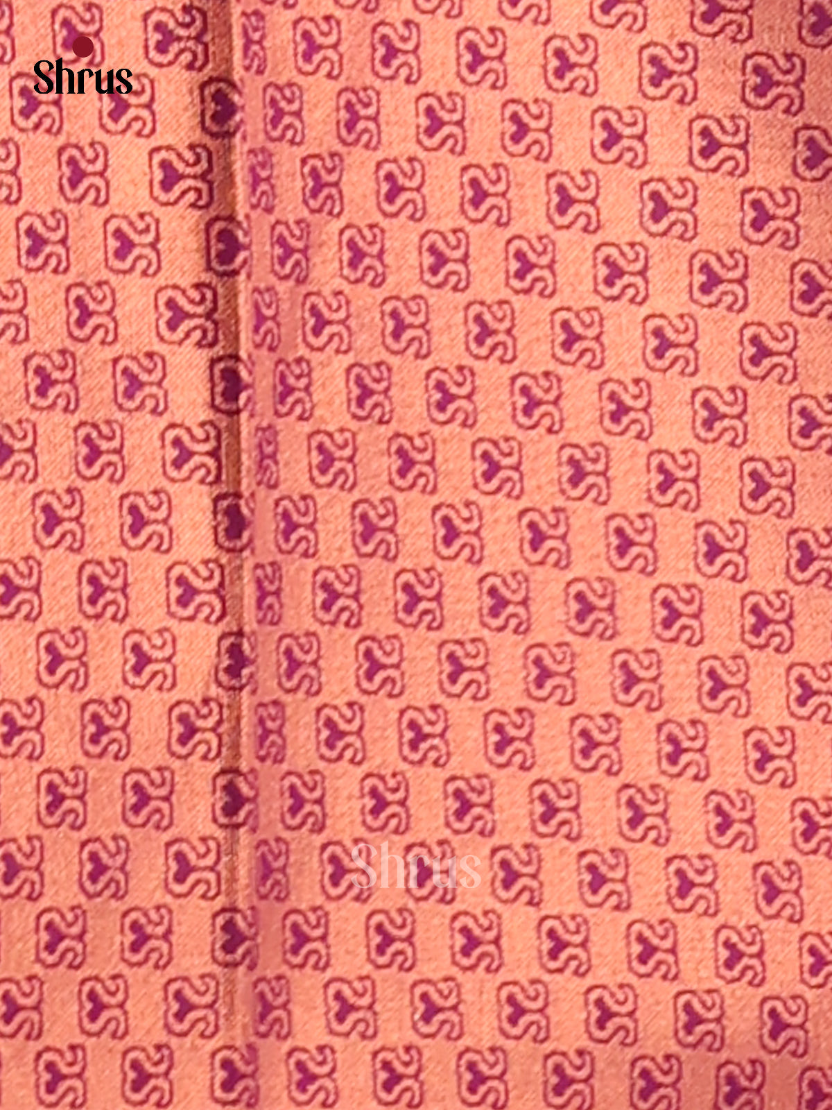 Lavender & Purple - Semi Softsilk Saree - Shop on Shrus.com
