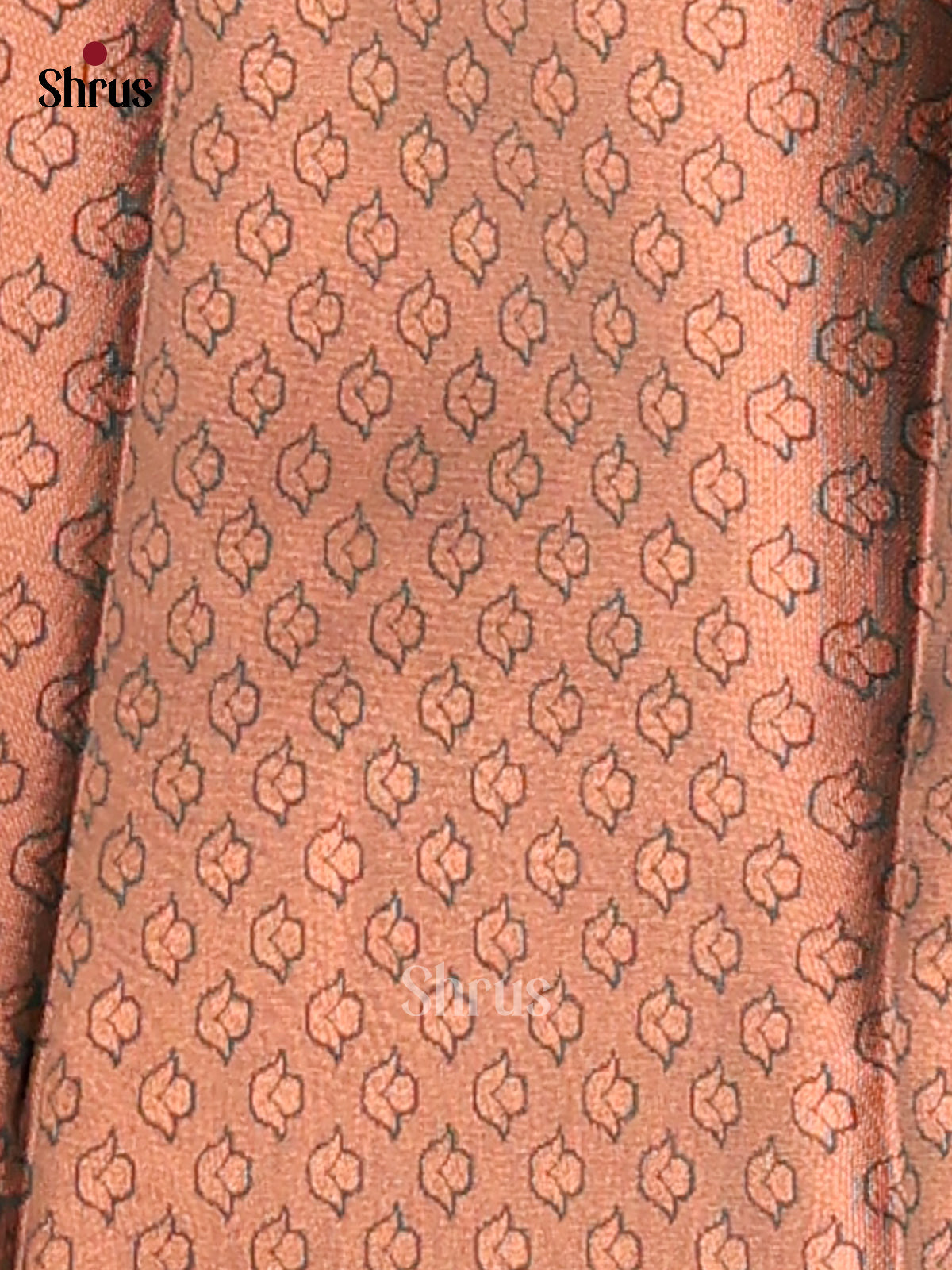Dark Pink & Green - Semi Softsilk Saree - Shop on Shrus.com