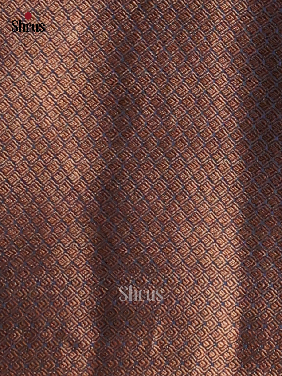 Blue - Semi Linen printed Saree