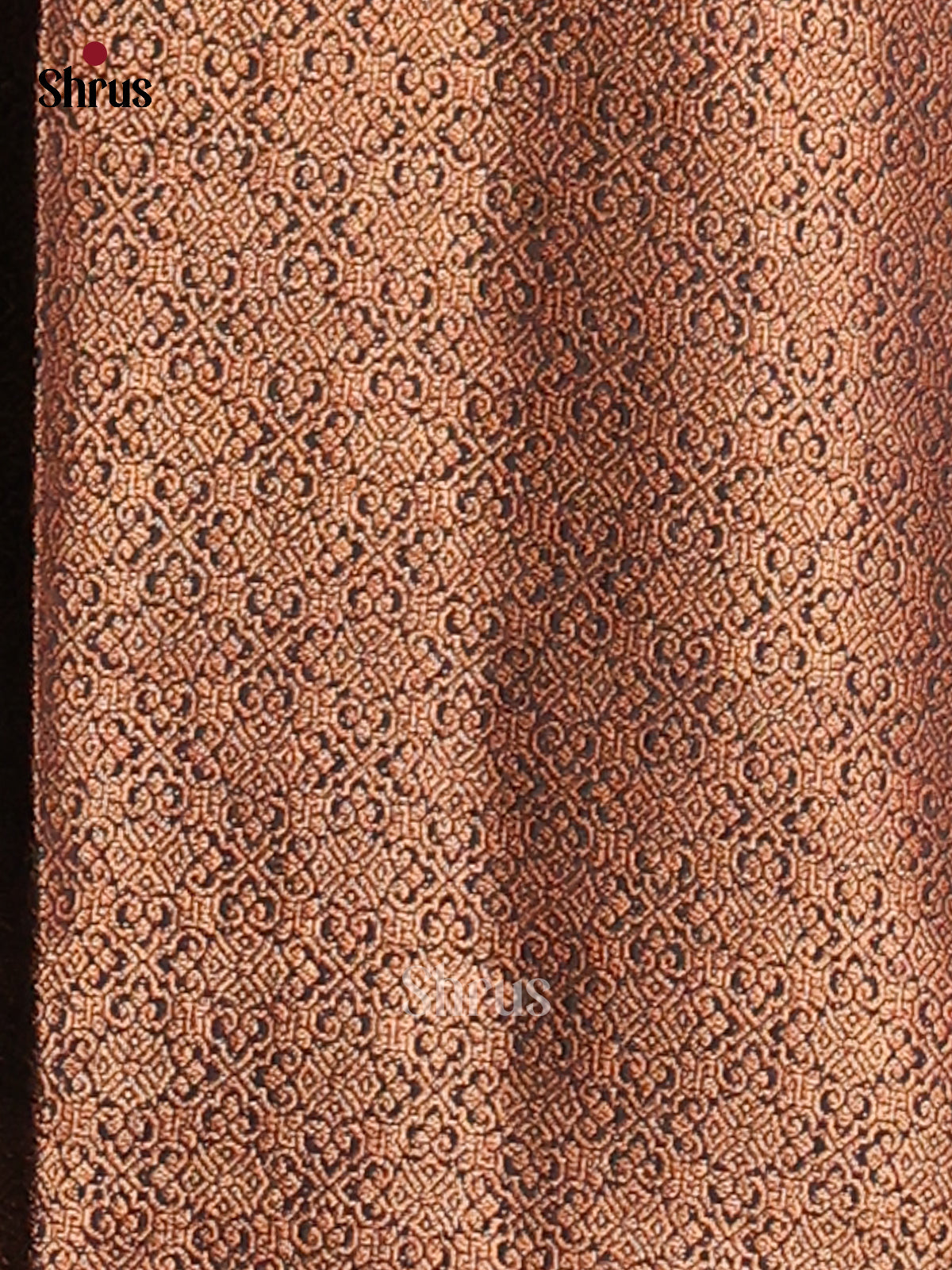 Black -Semi Linen printed Saree