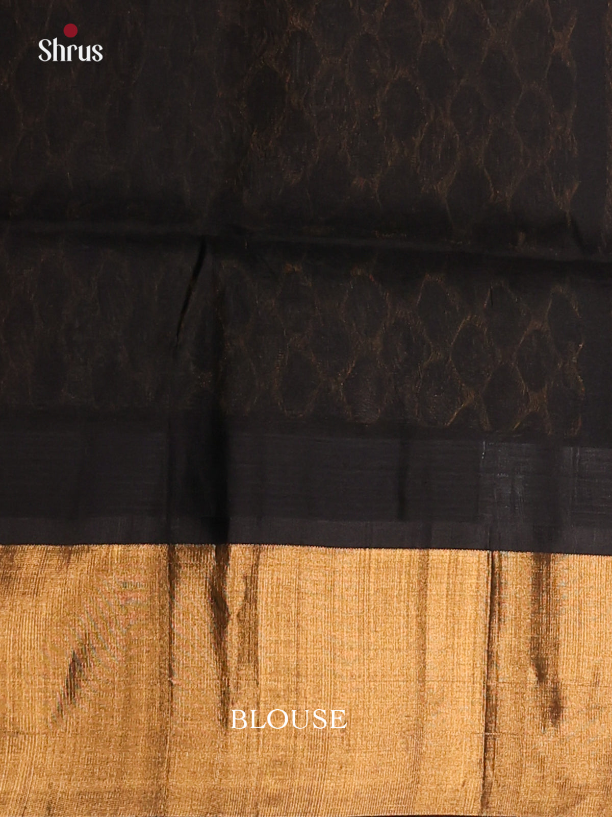 Light Blue and Black Silk Cotton Saree with temple border -1