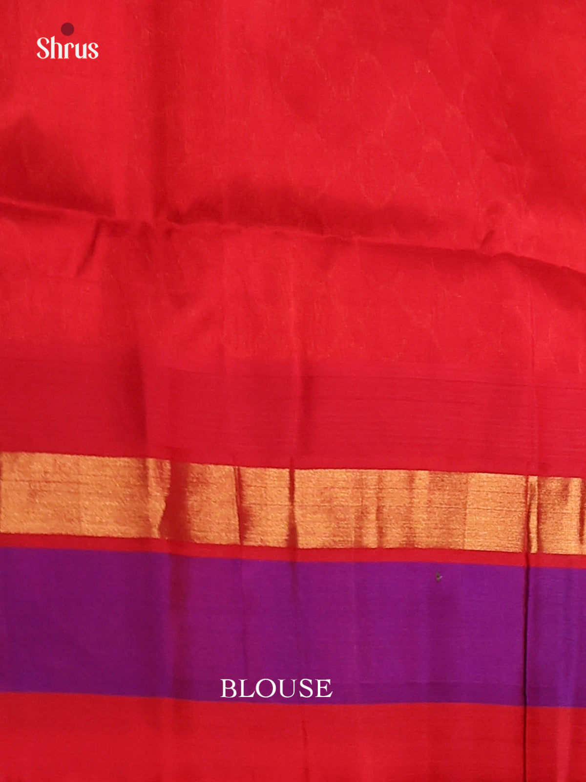 Mustard and Red Silk Cotton Saree with temple border -1