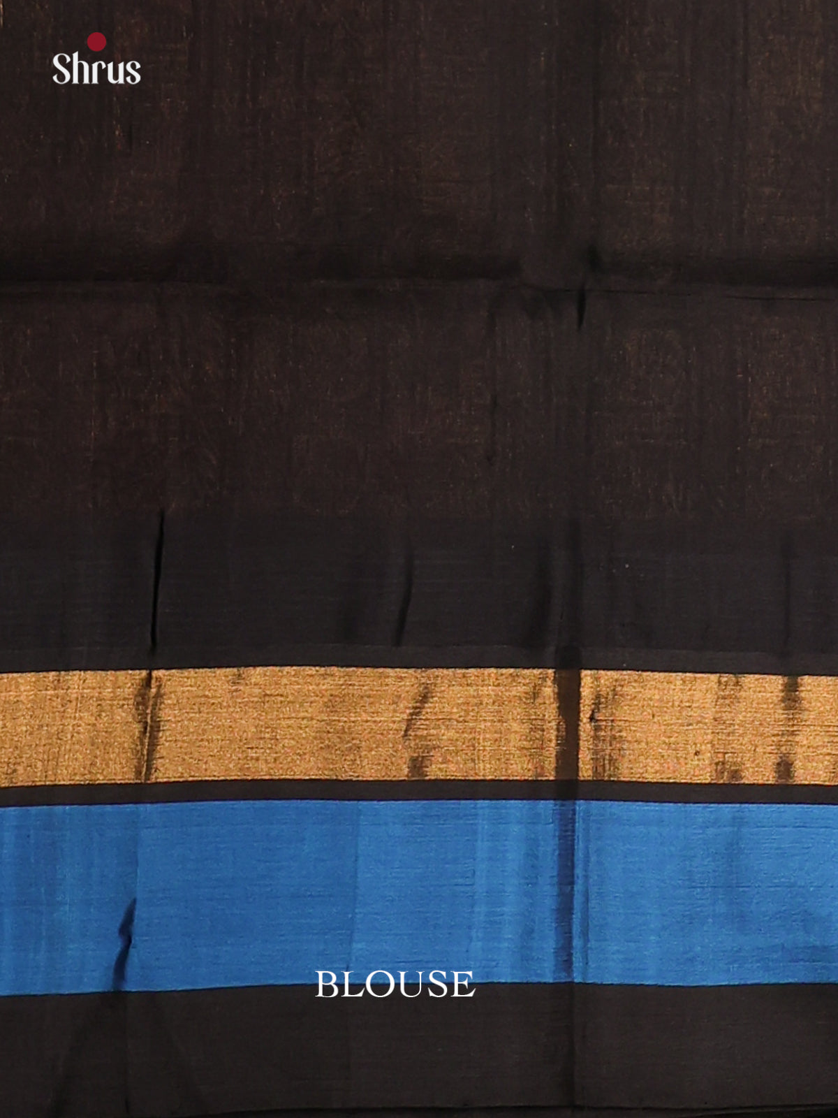 Pink and Black Silk Cotton Saree with temple border -1