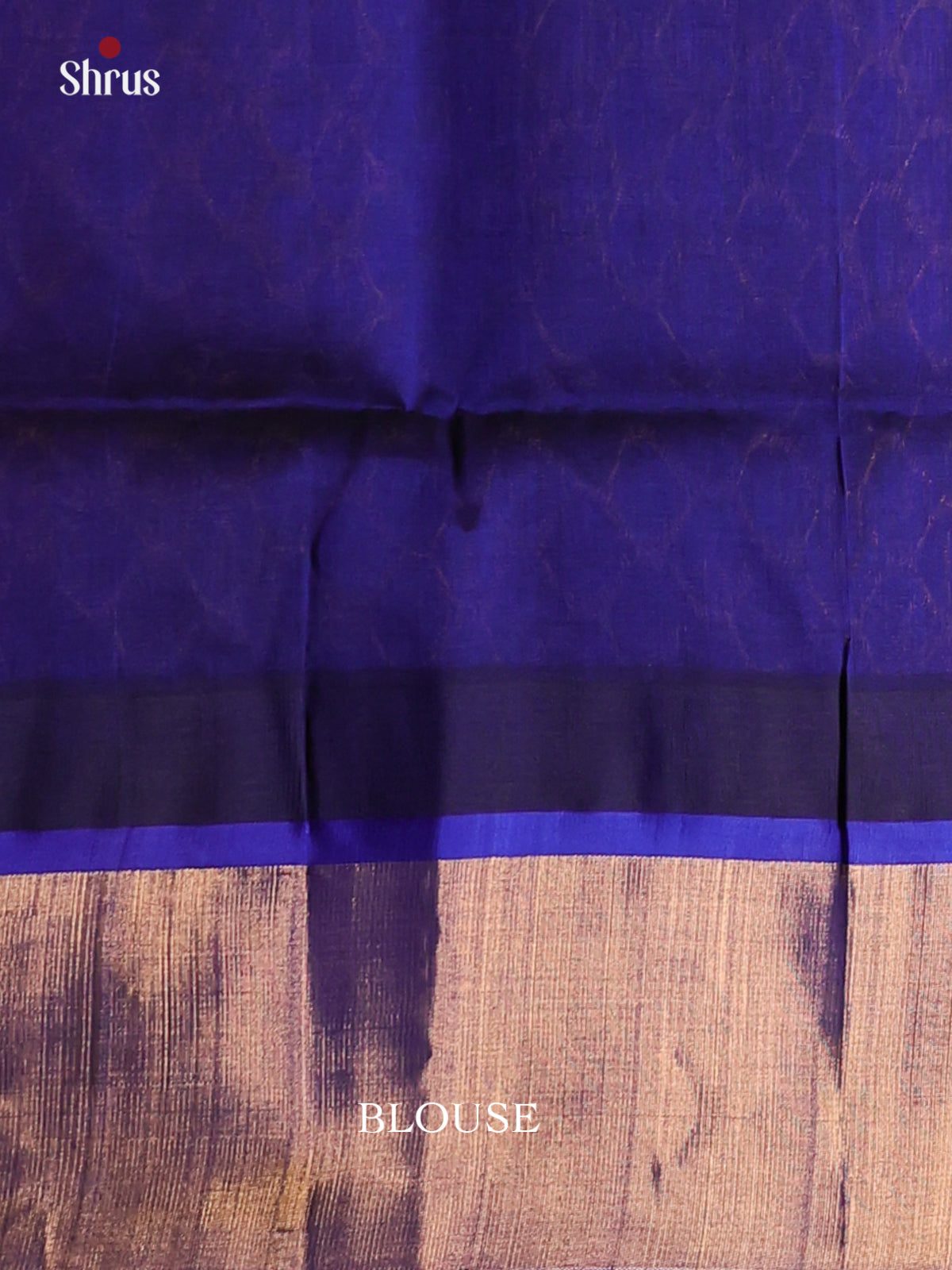 Green & Blue Silk Cotton Saree with tissue zari border - Shop on Shrus.com