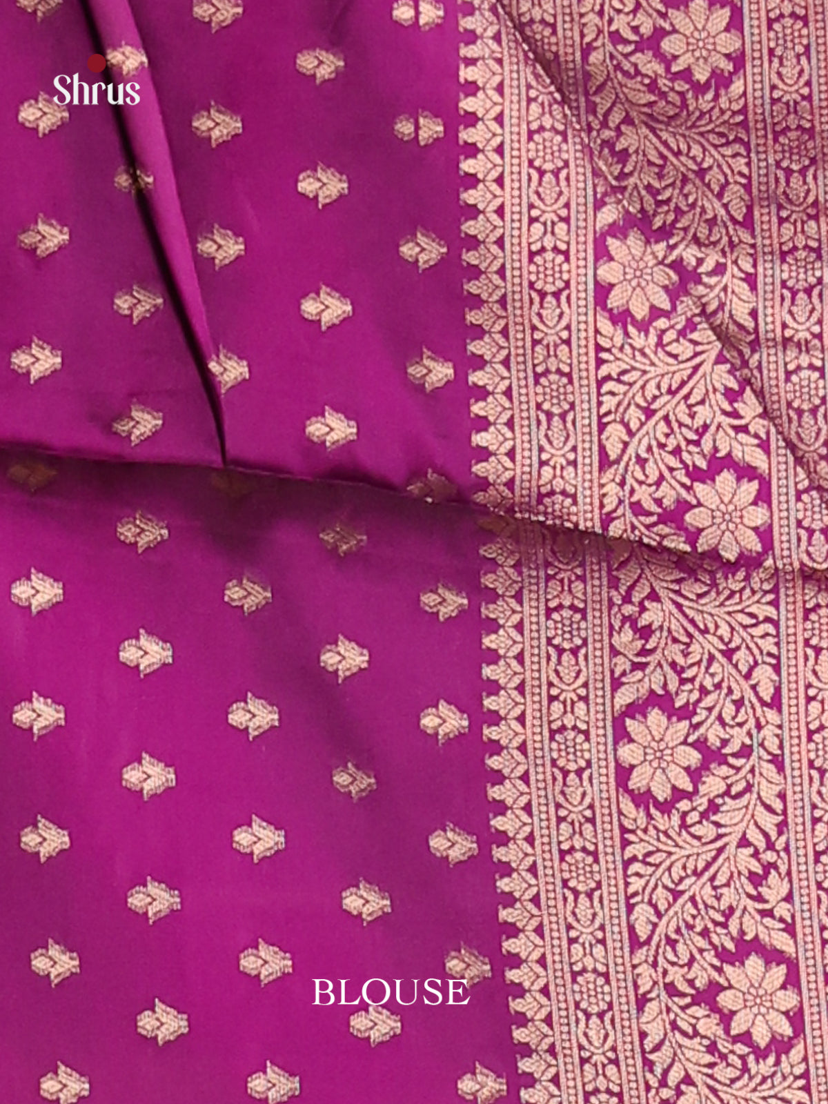 Purple - Semi Softsilk Saree