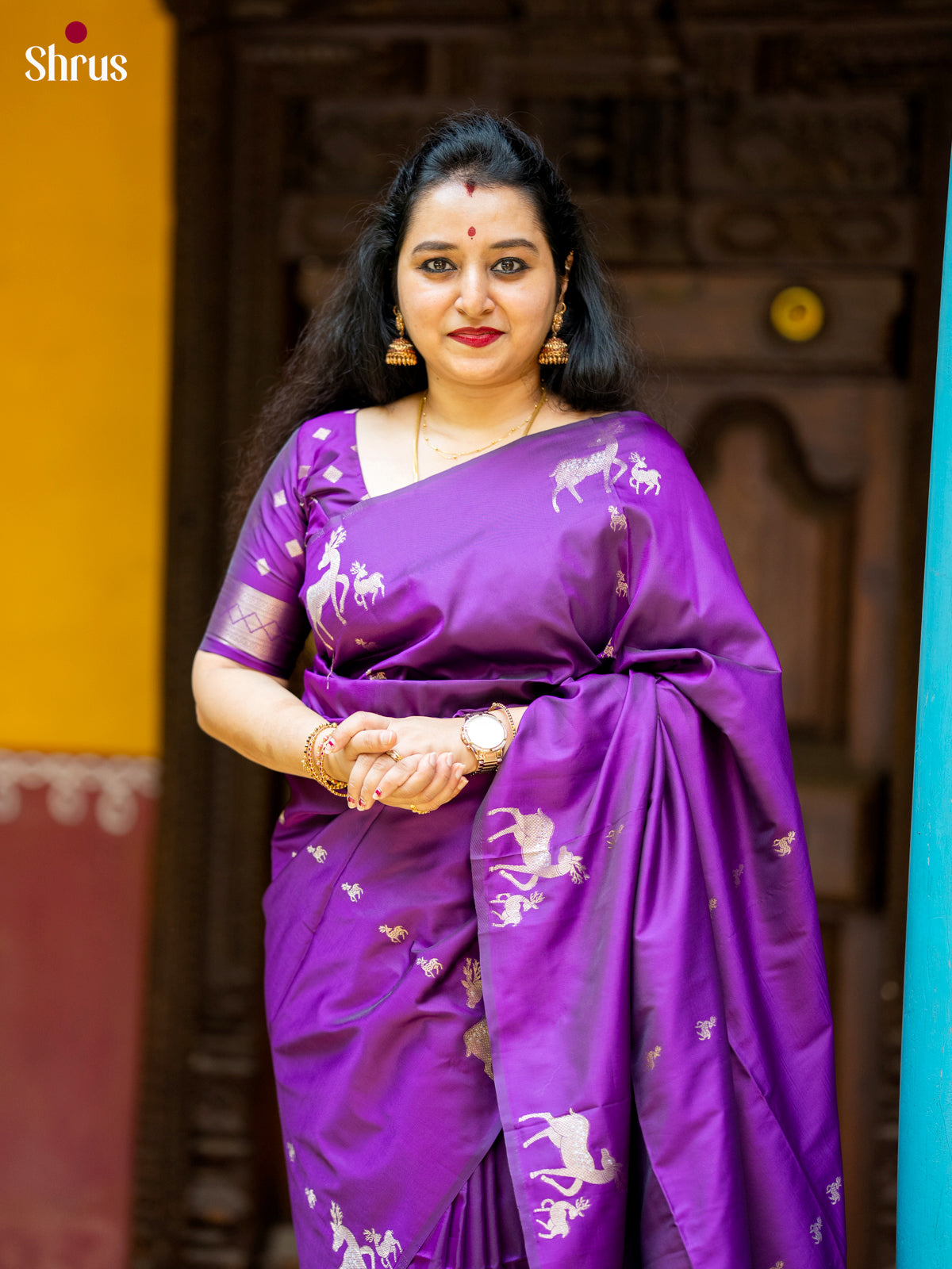 DFS25003 - Semi Softsilk Saree