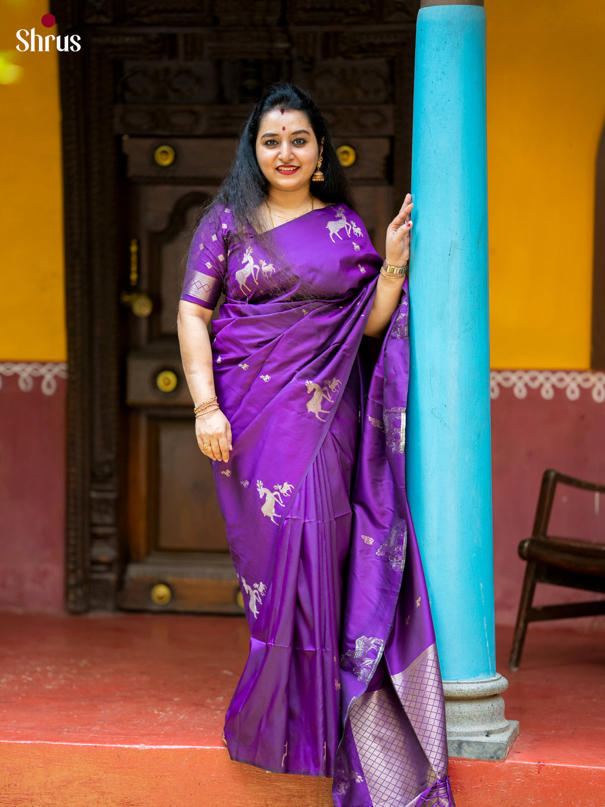 DFS25003 - Semi Softsilk Saree