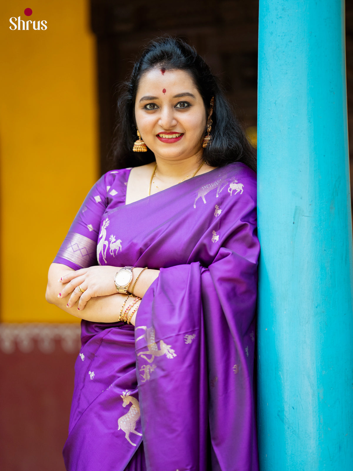 DFS25003 - Semi Softsilk Saree