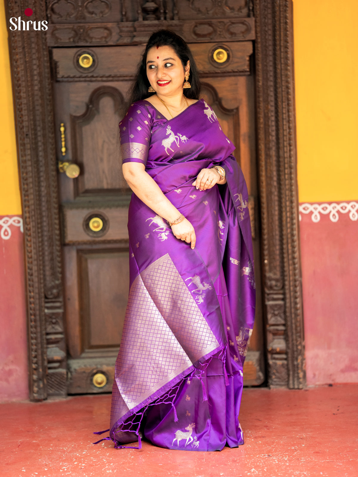 DFS25003 - Semi Softsilk Saree