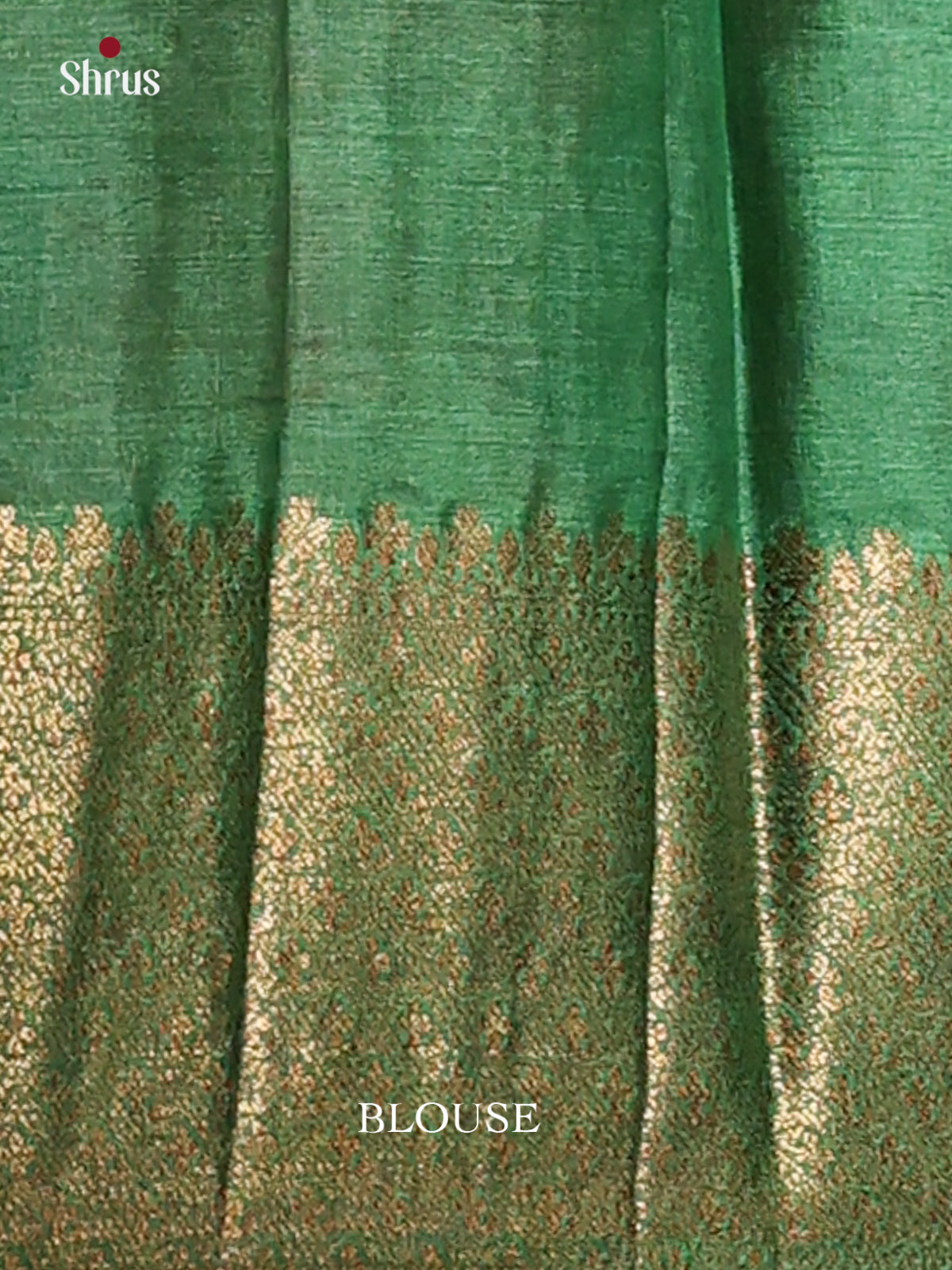 Red & - Tussar Saree-1