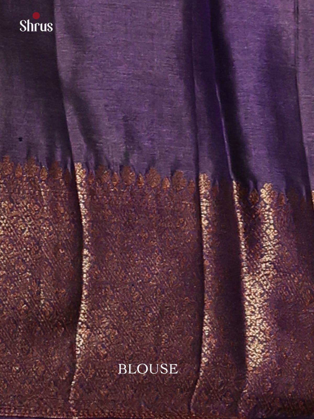 Light Green & Violet - Tussar Saree - Shop on Shrus.com